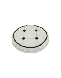 Lowrider Steering Wheel Cover White.